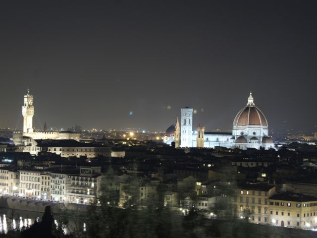 Florenz Nachtansicht