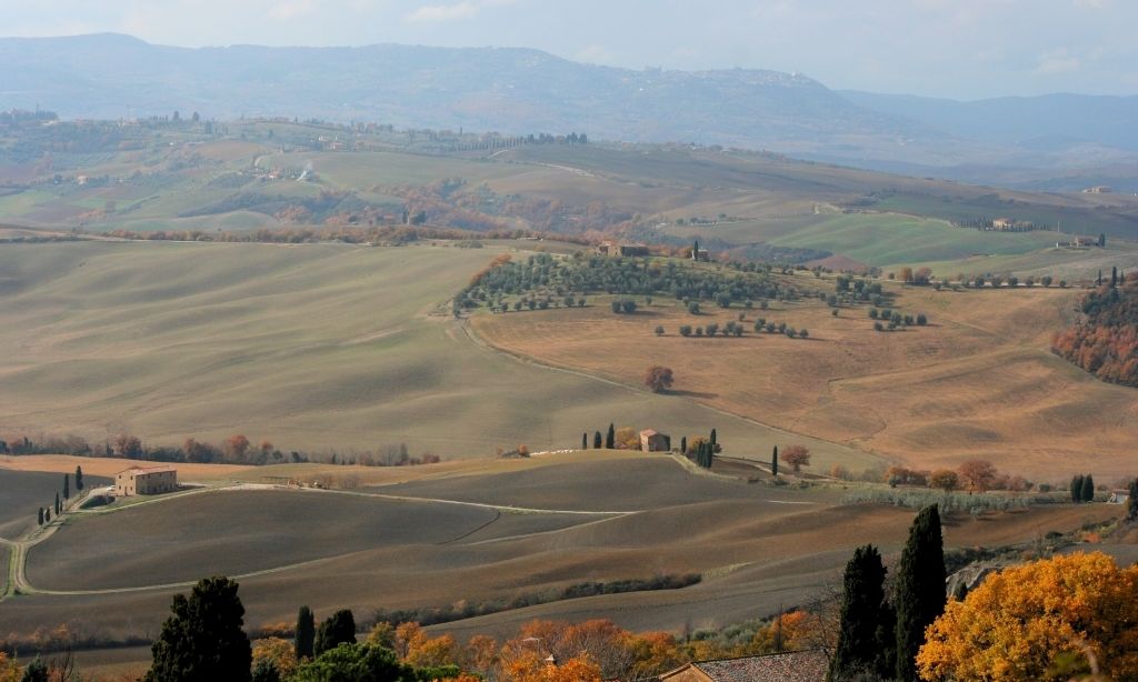 Valdorcia verso Montacino