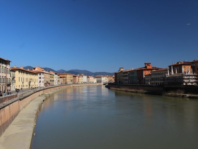 Pisa Arno River