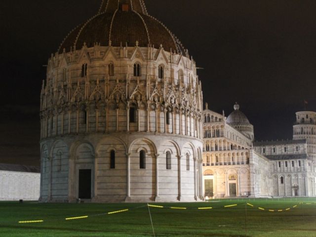 Pisa by night